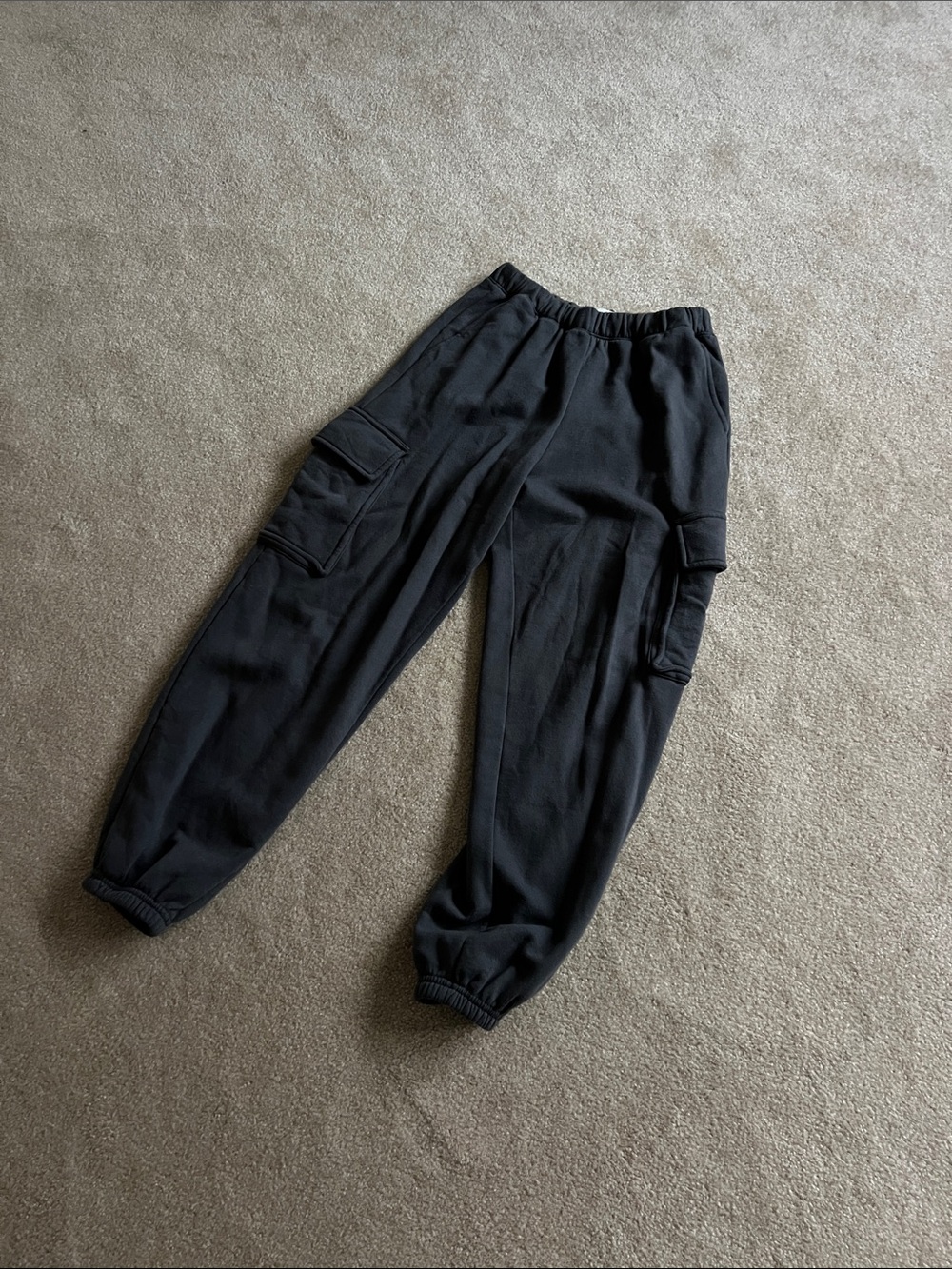 Abercrombie Cargo Jogger Pants - dark gray